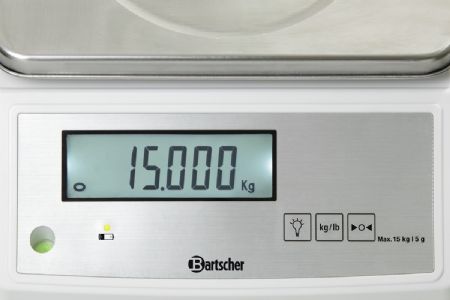 Balance cuisine, 15kg, 5g - Bartscher - A300117