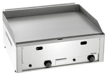 Plancha GDP 650G-G Gaz sur coffre chromée lisse 8 kW - Bartscher - A3700341