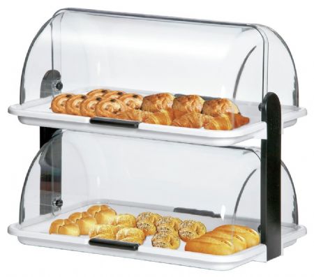 Vitrine double synthétique 470x315x415 mm - Bartscher - A500405