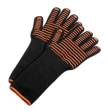 Gants de barbecue noir