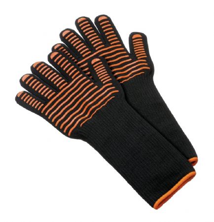 Gants de barbecue noir