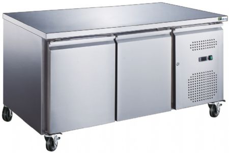 Table Rfrigre centrale professionnelle 2 portes Positive - profondeur 700