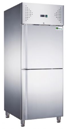 Armoire réfrigérateur positive professionnelle 2 portes pleines 700 L tropicalisée - Afi-Collin-Lucy - AAF7PPNM
