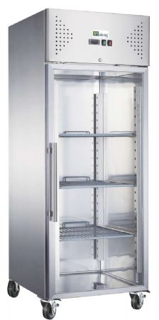 Armoire rfrigre positive 1 porte vitre +2 / +8C - 650L