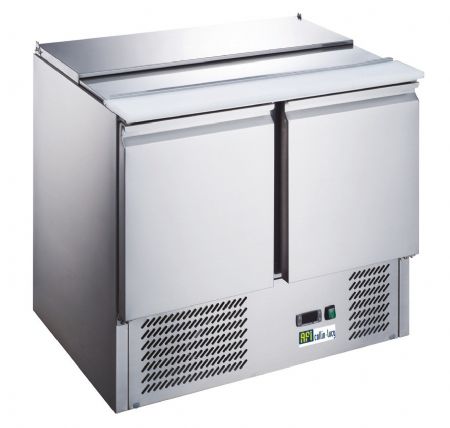 Saladette réfrigérée 2 portes pleines 240 L positive - Afi-Collin-Lucy - AAS900 Saladette réfrigérée 2 portes pleines 240 L positive - Afi-Collin-Lucy - AAS900