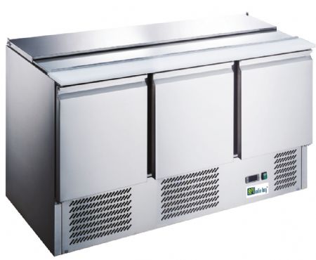 Table rfrigre positive inox 3 portes +2 / +8C - 360L
