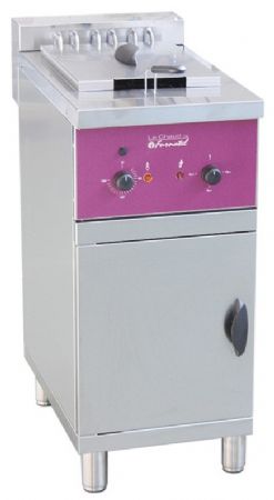 Friteuse professionnelle sur coffre électrique 25 L - Furnotel - ACFS25L