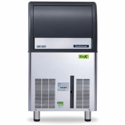 Machine à Glaçons pro 51kg/24h forme gourmets avec cabine incorporée 23 kg Machine à Glaçons pro 51kg/24h forme gourmets avec cabine incorporée 23 kg