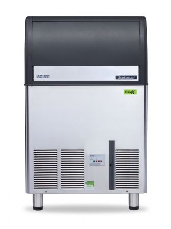 Machine à Glaçons pro 83kg/24h forme gourmets avec cabine incorporée 48 kg Machine à Glaçons pro 83kg/24h forme gourmets avec cabine incorporée 48 kg