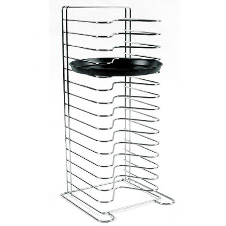 rtelier pour 15 pizzas sur fond perfor max  360 mm