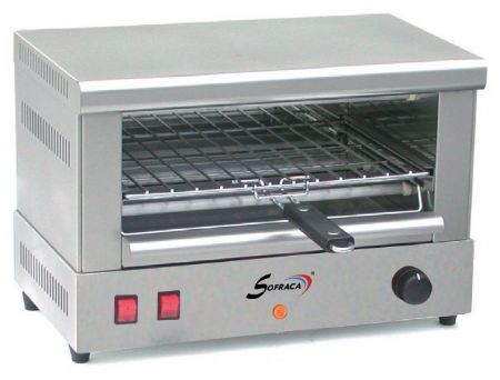 Toaster professionnel Monophasé 2000 W 1 étage - Sofraca - ACT100