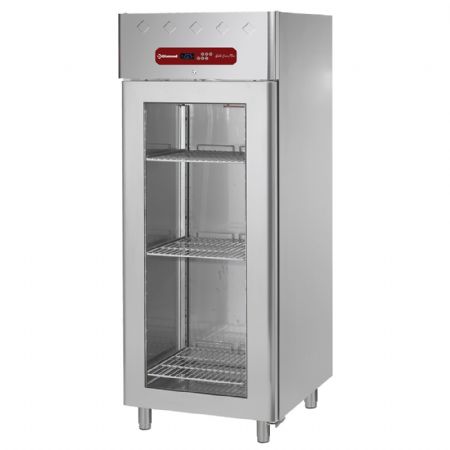 Armoire réfrigérée négative 700 L ventilée, 1 porte vitrée GN 2/1 - Diamond - AD1B/HG-R2