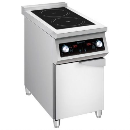 Plaque induction 2 zones de cuisson 5,0 kW sur coffre 1 porte - Virtus - ADA1010
