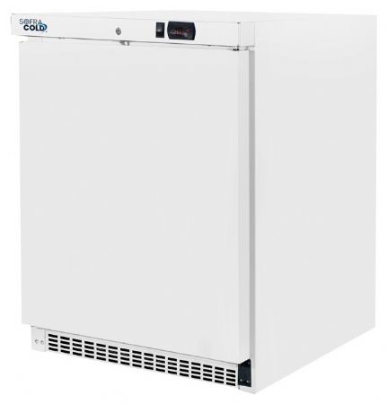 Mini armoire réfrigérée professionnelle blanche porte pleine 200 L - Sofraca - AE201P