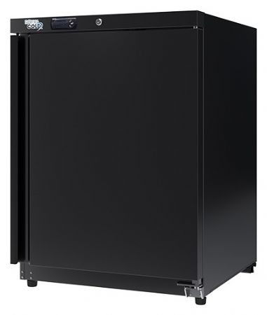 Mini armoire réfrigérée professionnelle noire porte pleine positive 200 L - Sofraca - AE201PB