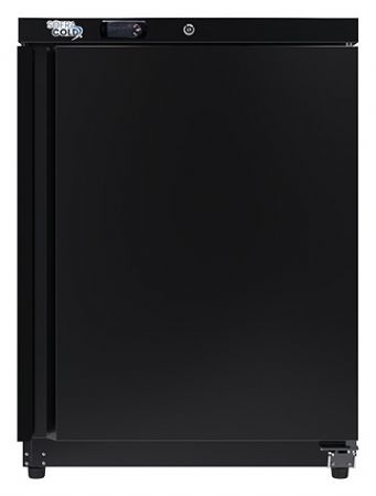 Mini armoire réfrigérée professionnelle noire porte pleine positive 200 L - Sofraca - AE201PB