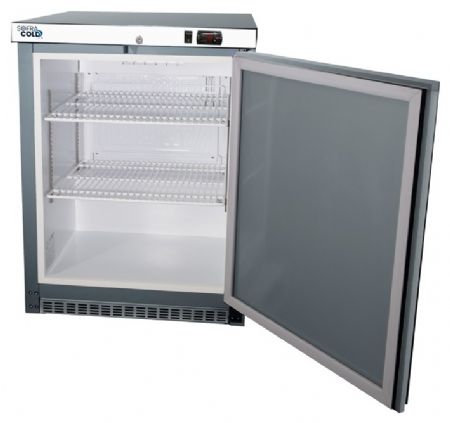 Mini armoire réfrigérée professionnelle inox porte pleine 200 L - Sofraca - AE201PI