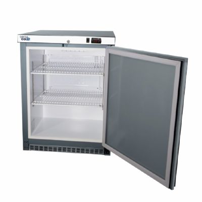 R�frig�rateur petit volume inox 1 porte pleine -1/ +6�C - 200L