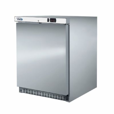 Réfrigérateur petit volume inox 1 porte pleine -1/ +6°C - 200L Réfrigérateur petit volume inox 1 porte pleine -1/ +6°C - 200L