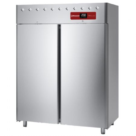 Armoire congélateur professionnelle ventilé 1400 L, 2 portes pleines - Diamond - AE2N/PL4