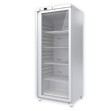 Armoire r�frig�r�e positive porte vitr�e blanc capacit� 600 L