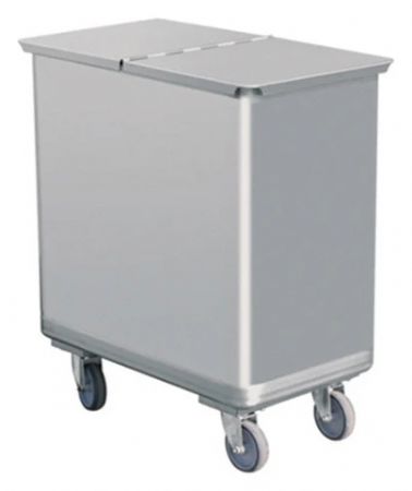 Refroidisseur de déchets professionnel - Poubelle carré - 700 x 400 x 770 mm - Skyrainbow - AER47