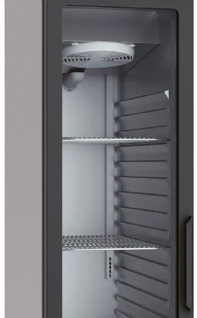 Armoire positive inox GN1/1 avec 1 porte pleine isolation 85 mm - 303 litres