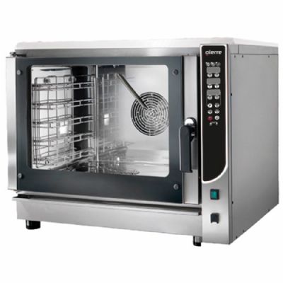 Four mixte électrique à injection de vapeur - avec 4x GN 1/1 et 600x400 mm Four mixte électrique à injection de vapeur - avec 4x GN 1/1 et 600x400 mm