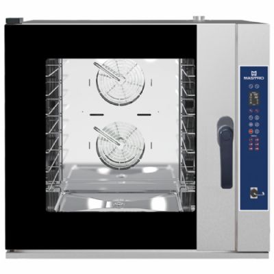 Four mixte électrique à injection de vapeur auto-nettoyant - avec 6x GN 1/1 ou 600x400 mm Four mixte électrique à injection de vapeur auto-nettoyant - avec 6x GN 1/1 ou 600x400 mm