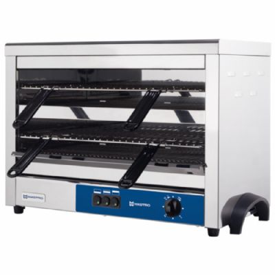 Grille-pain lectrique 2 niveaux GN 1/1 - puissance 4,5 kW - 396 x 685 x 452 mm