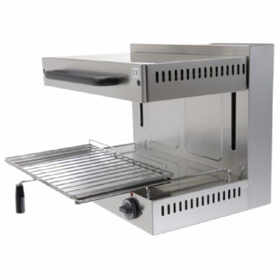 Salamandre gaz plafond réglable grille GN 1/1 avec zone 530x325 mm puissance 7 kW Salamandre gaz plafond réglable grille GN 1/1 avec zone 530x325 mm puissance 7 kW