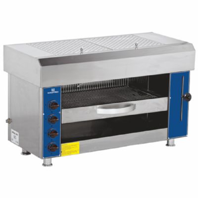 Salamandre gaz 3 brûleurs - avec zone de cuisson 510x370 mm et 10,5 kW Salamandre gaz 3 brûleurs - avec zone de cuisson 510x370 mm et 10,5 kW