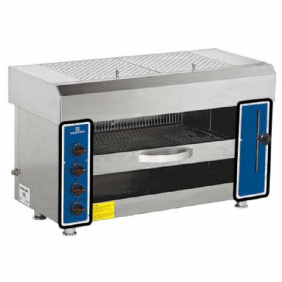 Salamandre gaz 4 feux - avec zone de cuisson 630x370 mm et puissance 14 kW Salamandre gaz 4 feux - avec zone de cuisson 630x370 mm et puissance 14 kW