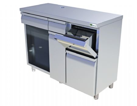 Placard  caf inox - 1410x700x1050 mm