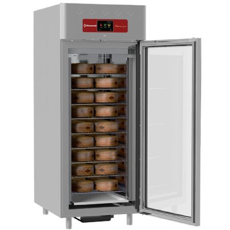 Armoire de Maturation de la Viande ventilée 850 L 1 porte vitrée et 20 grilles GN 2/1 - Diamond - AL4S/FGF