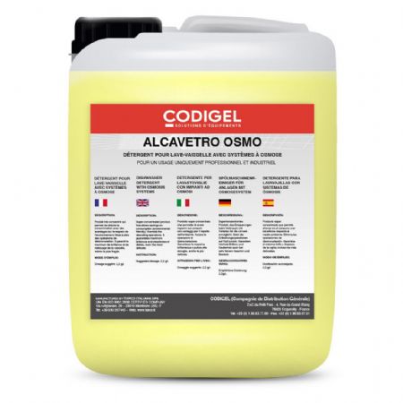 Liquide de lavage pour vaisselle avec osmoseur 12L - Codigel - ALCAOSMONC12U