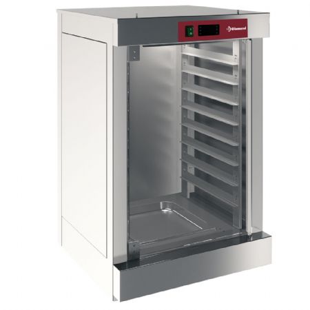 Armoire de pousse pour four  1 porte vitre - 8 niveaux