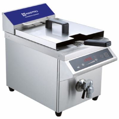 Friteuse à induction de table avec robinet de vidange 6 L - puissance 3,6 kW monophasé Friteuse à induction de table avec robinet de vidange 6 L - puissance 3,6 kW monophasé