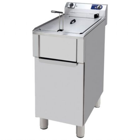 Friteuse professionnelle sur Coffre électrique triphasé, capacité 1 x 15 L - Virtus - AMZ0044