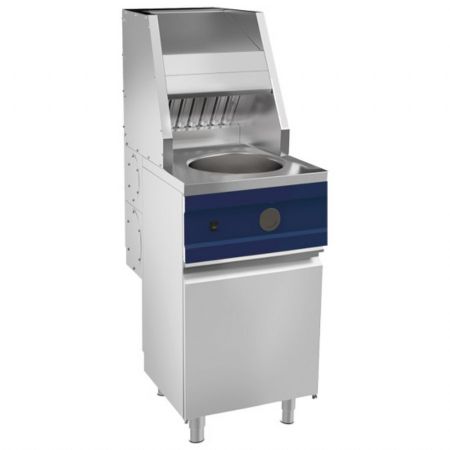 Friteuse à gaz sur meuble avec porte, 1 cuve de 13 L - Virtus - AMZ0060