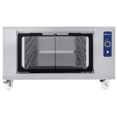 Étuve de fermentation sur roues 6 niveaux 60x40 cm thermostat réglable, 1100x1205x550 mm - Virtus - ANZ0074