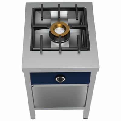 Cuiseur à crêpes gaz avec foyer 8 kW - 600 x 500 x 850 mm Cuiseur à crêpes gaz avec foyer 8 kW - 600 x 500 x 850 mm