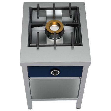 Réchaud cuiseur à crêpes gaz 1 brûleur 8 kW - Virtus - AOZ0021