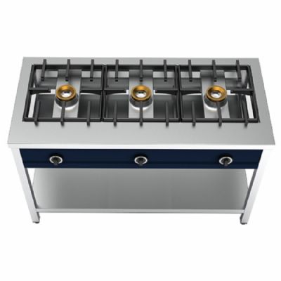 Cuiseur à crêpes gaz 3 feux puissance 8 kW chacun - 600 x 1290 x 850 mm Cuiseur à crêpes gaz 3 feux puissance 8 kW chacun - 600 x 1290 x 850 mm