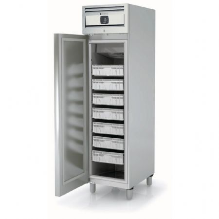 Armoire réfrigérateur positive professionnelle 1 porte pleine 409 L - Docriluc - AP-55