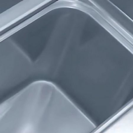 Lave-Batteries 37 L avec panier 560x630 mm et commandes électroniques - Adler - AP1