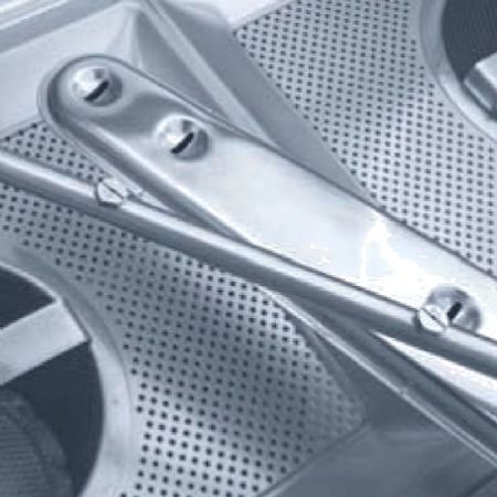 Lave-batterie/ustensiles professionnel inox cuve 68 L - panier 70x70 - 850x850x2250 mm
