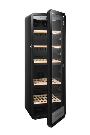 Cave  vins de vieillissement controlable  distance 1 porte vitre - 181 bouteilles