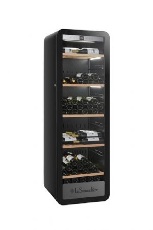 Cave  vins de vieillissement controlable  distance 1 porte vitre - 185 bouteilles