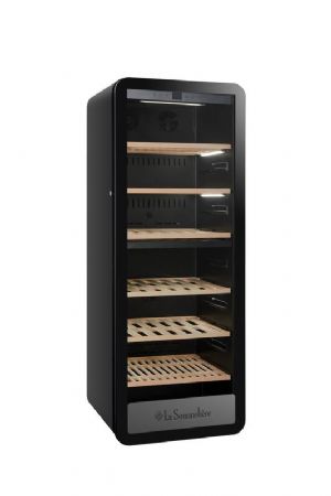 Cave  vins de vieillissement controlable  distance 1 porte vitre - 247 bouteilles